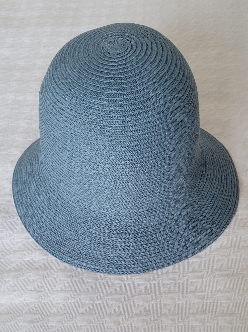 Cos Straw Bucket Blue Hat